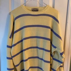 Vintage Britches Great Outdoors Sweater Yellow XL